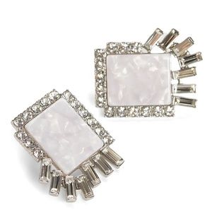 Rectangle Stud Earrings LELE SADOUGHI